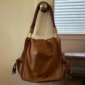 Michael Kors brown leather bag